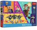 Puzzle 100 Toy Story 5 + plakat TREFL - tantis.pl