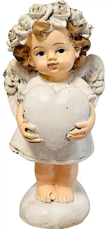 Figurka Aniołek z sercem 8cm - tantis.pl