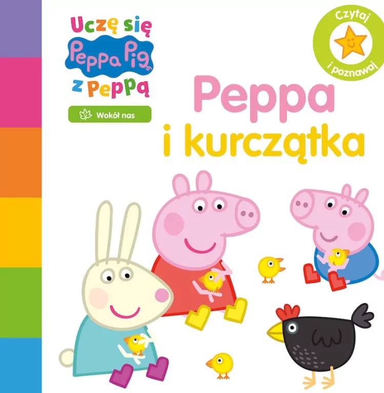 Świnka Peppa. Uczę się z Peppą. Peppa i kurczątka - tantis.pl