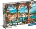 Puzzle 1000 COMPACT Balcony view of Lake Como - tantis.pl