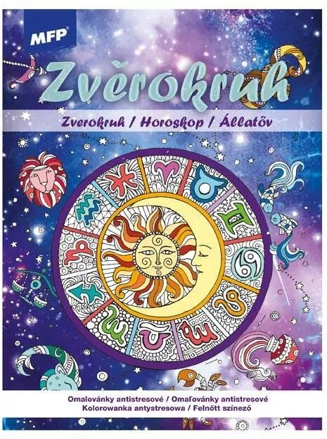 Kolorowanka antystresowa Horoskop 210x290mm 32s - tantis.pl