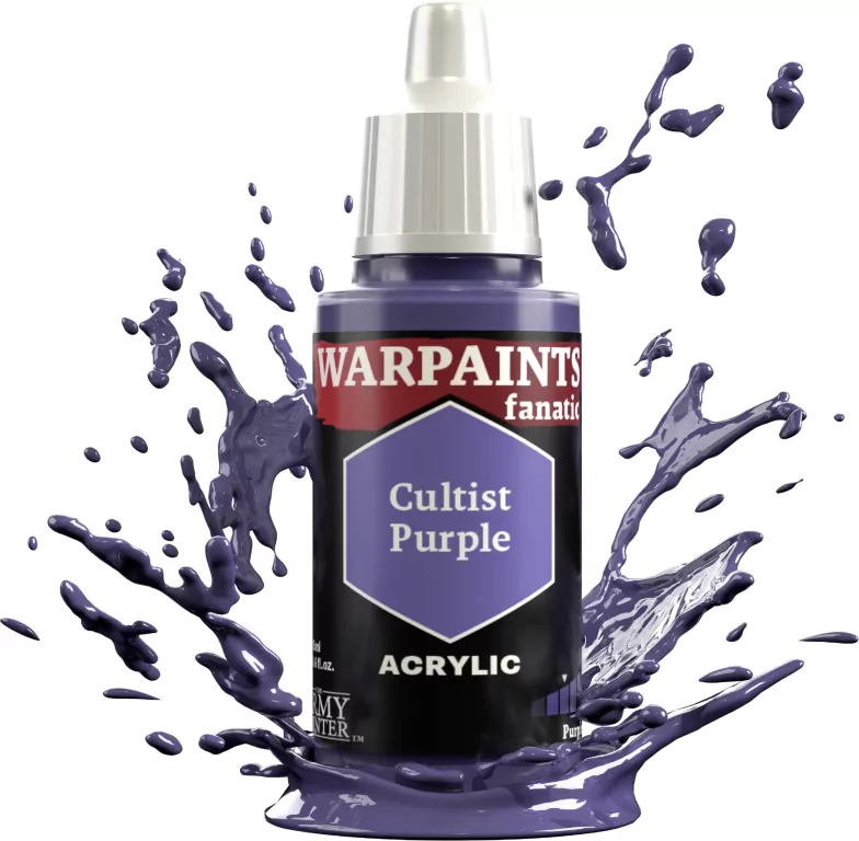 The Army Painter: Warpaints - Fanatic - Cultist Purple - tantis.pl