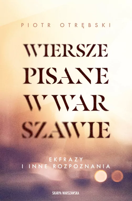 Wiersze pisane w Warszawie - tantis.pl