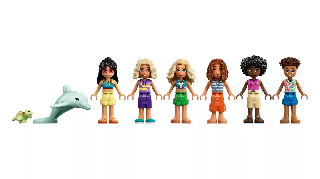 LEGO® Friends. Rodzinne wakacje na plaży 42673 - tantis.pl