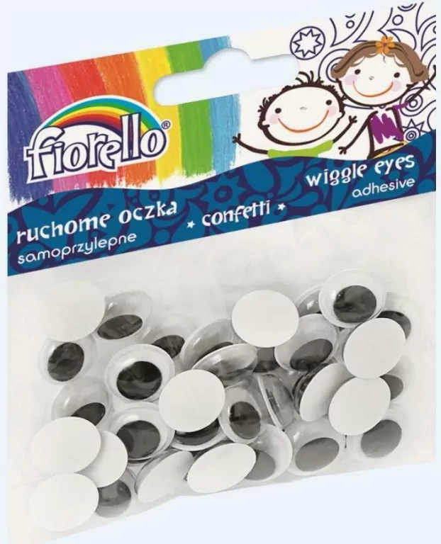 Fiorello. Confetti oczka samoprzylepne - tantis.pl