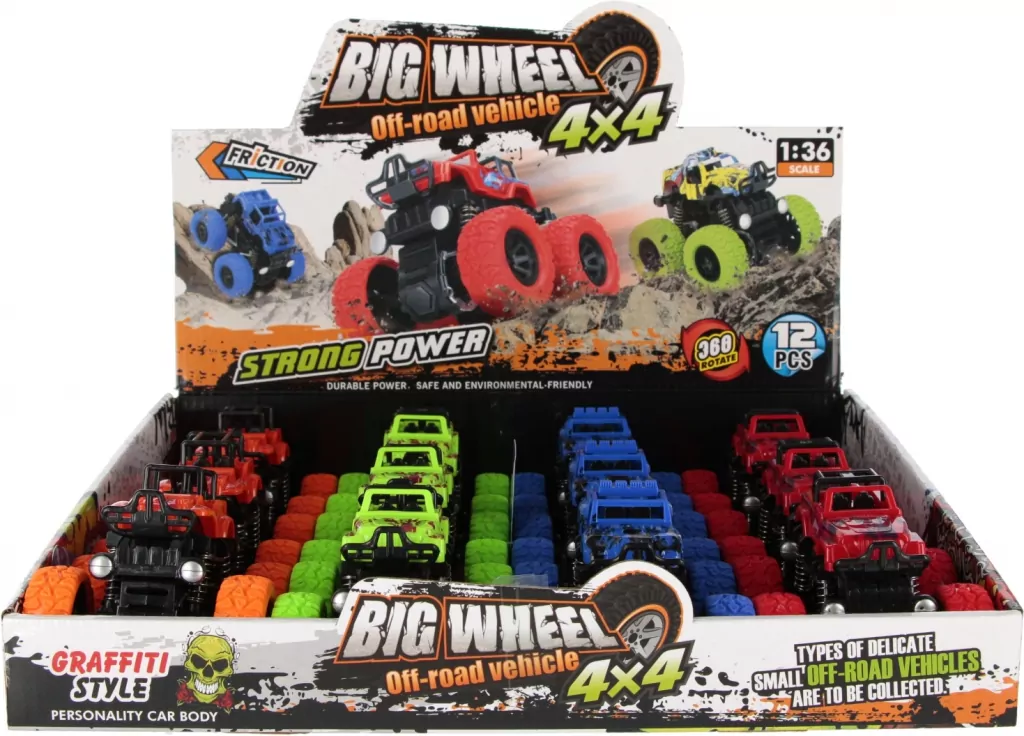 Auto terenowe 9cm MIX - tantis.pl