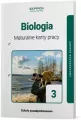 Biologia 3. Maturalne karty pracy. Zakres rozszerzony. Szkoły ponadpodstawowe - tantis.pl