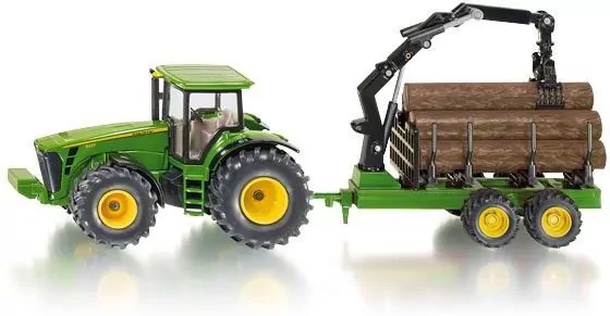 Siku. Traktor z przyczepą leśną. Farmer S1954 - tantis.pl