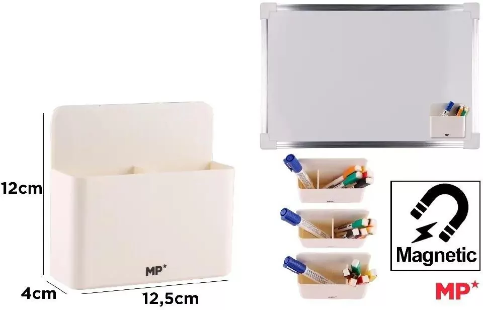 Magnetyczny pojemnik na markery do tablicy - tantis.pl