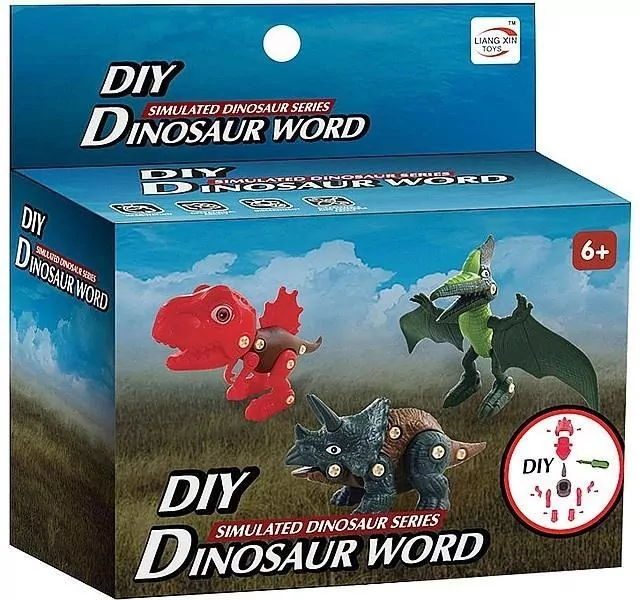 Dinozaur do skręcania ze śrubokrętem - tantis.pl