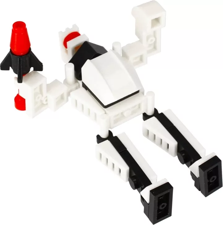 Klocki konstrukcyjne. Robot. 40 elementów - tantis.pl