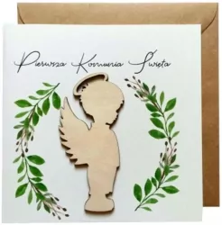 Kartka Pierwsza Komunia Święta