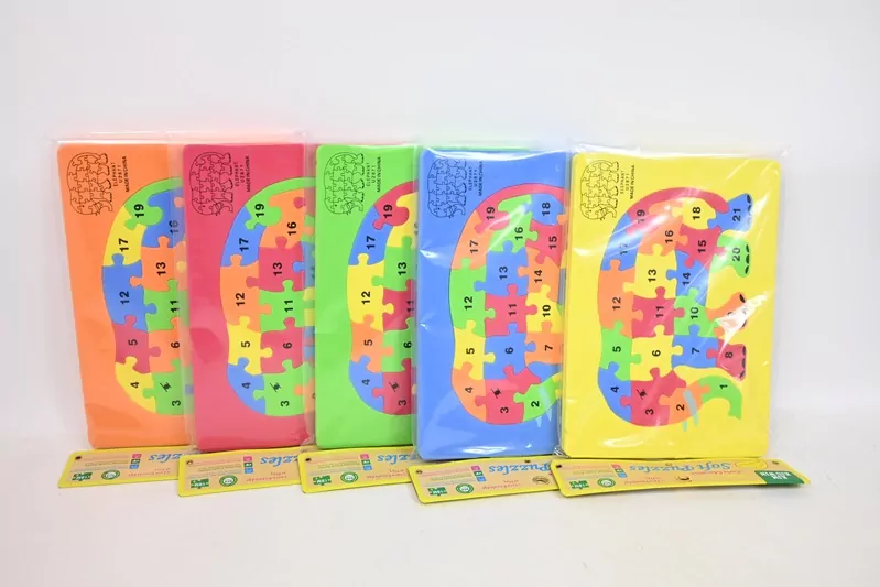 Puzzle piankowe Słoń - tantis.pl