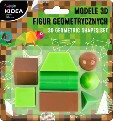 Modele 3D figur geometrycznych B KIDEA