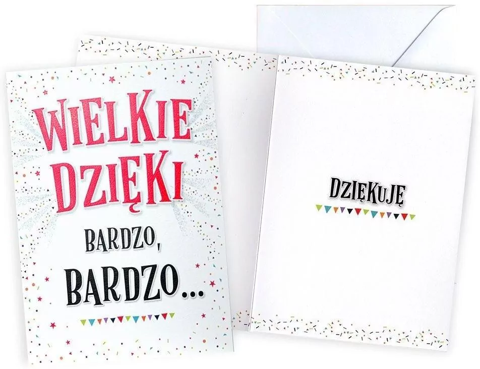 Karnet Podziękowania - tantis.pl