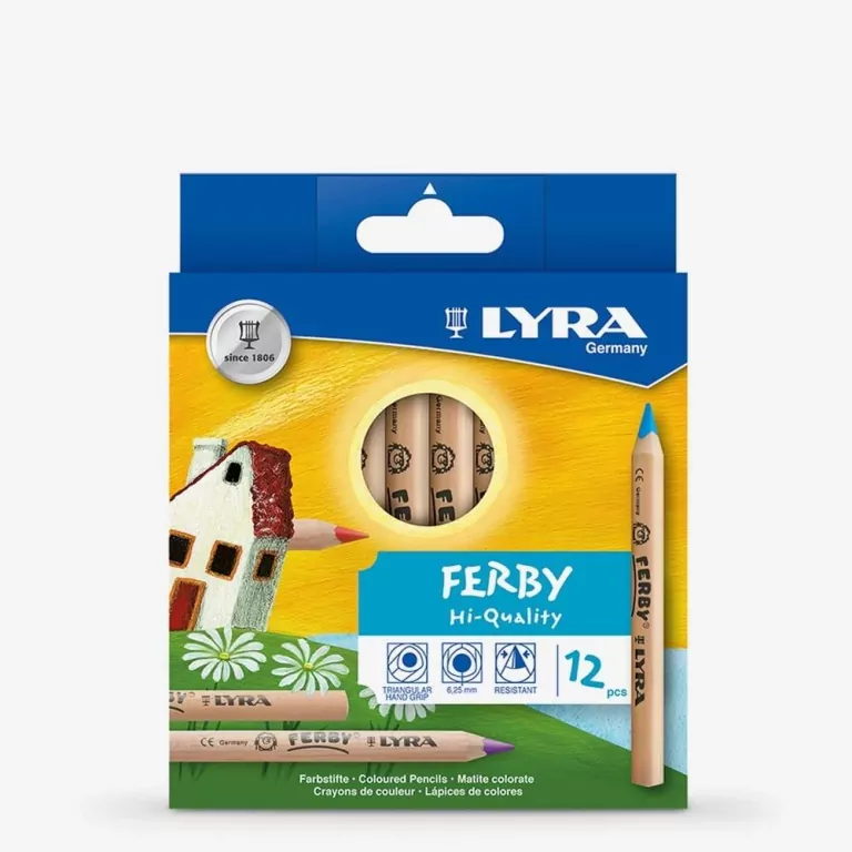 Kredki Ferby Natura 12 kolorów LYRA - tantis.pl