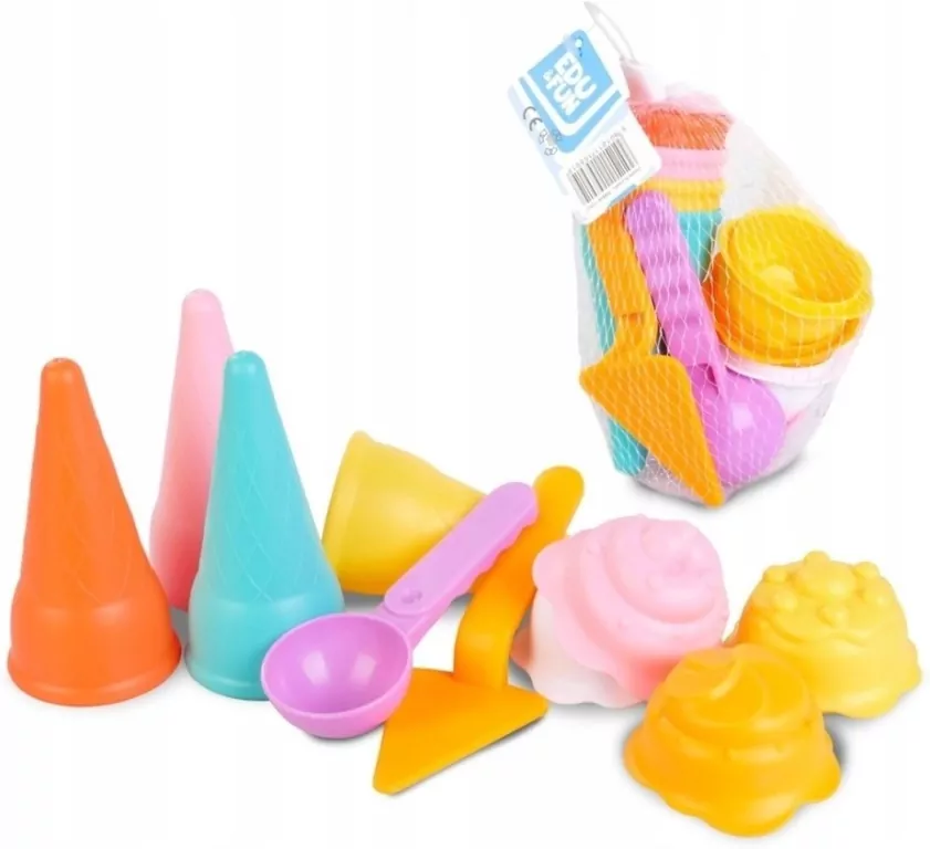 Zestaw do piasku Edu&Fun lody - tantis.pl