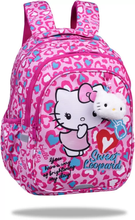 Plecak szkolny Hello Kitty Jerry Pink 2 - tantis.pl