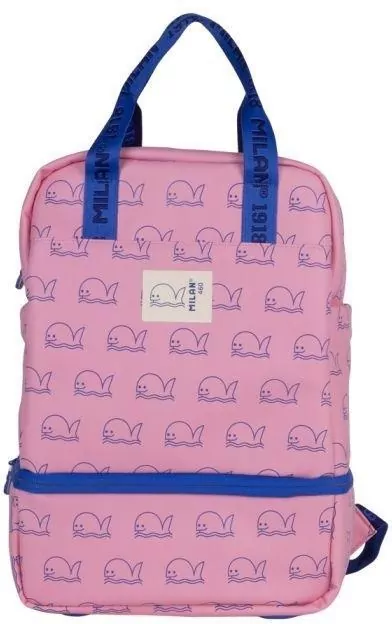 Plecak dziecięcy szkolny 13,5l różowy MILAN - tantis.pl