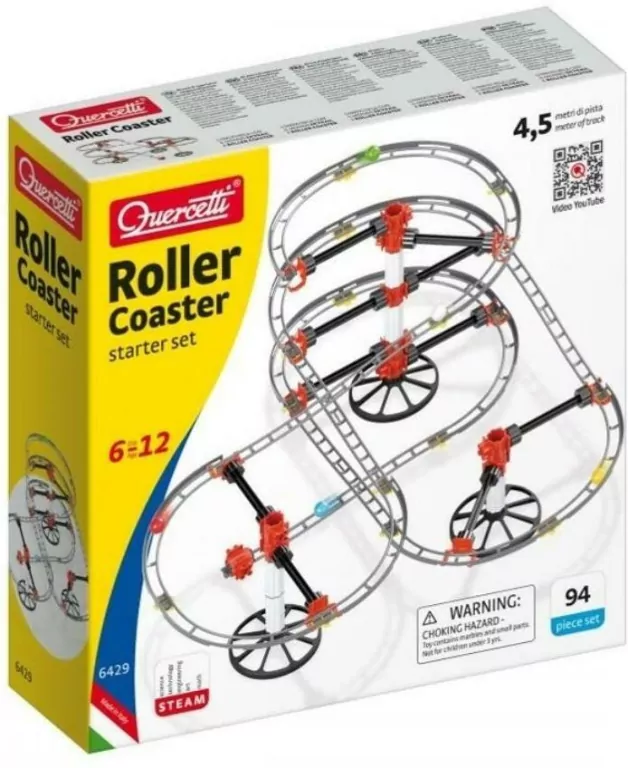 Roller Coaster starter set 94 elementy - tantis.pl