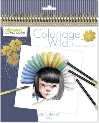 Kolorowanki Wild - Emmanuelle Colin - tantis.pl