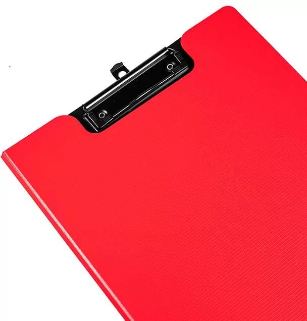 Teczka z klipem NOTOdesk czerwona GRAND - tantis.pl