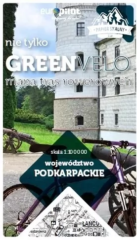 Województwo podkarpackie. Mapa tras rowerowych. Nie tylko Green Velo - tantis.pl