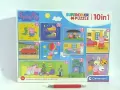 Puzzle 10w1 Super Kolor Świnka Peppa - tantis.pl