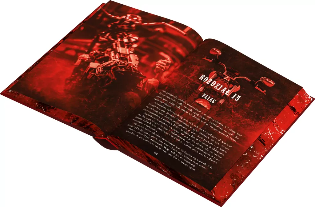 Red Obsession (barwione brzegi) - tantis.pl