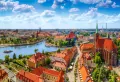 Puzzle 1000 Aearial View Of Wroclaw Poland - tantis.pl