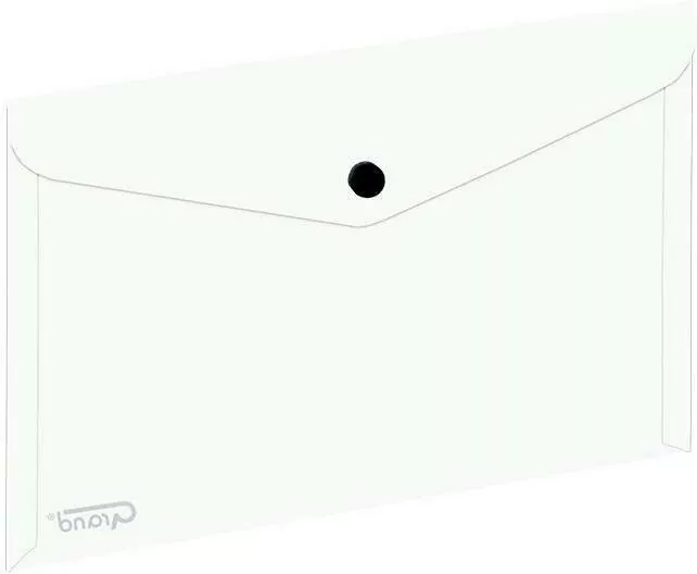 Koperta A5 na dokumenty Grand. Biała, zatrzask - tantis.pl