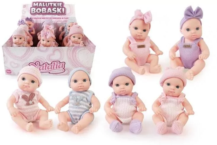 Lalka bobas 20cm mix - tantis.pl