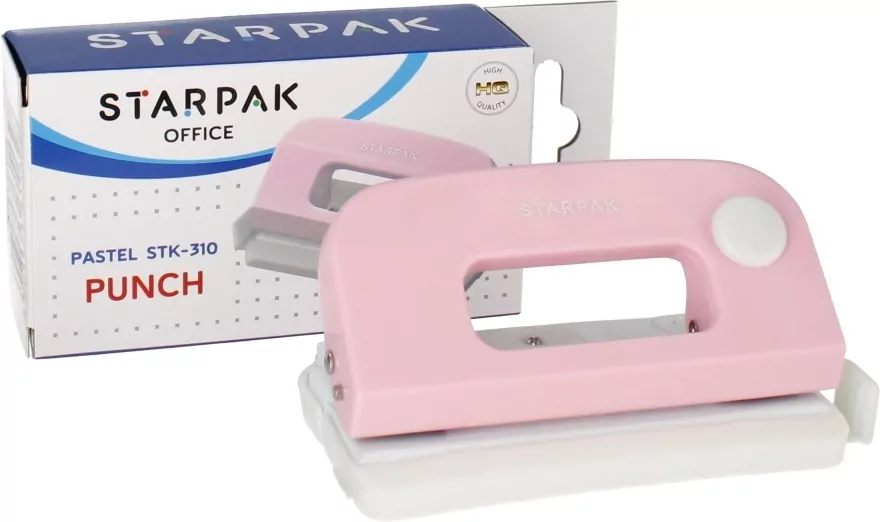 Dziurkacz STK-310 pastel różowy - tantis.pl