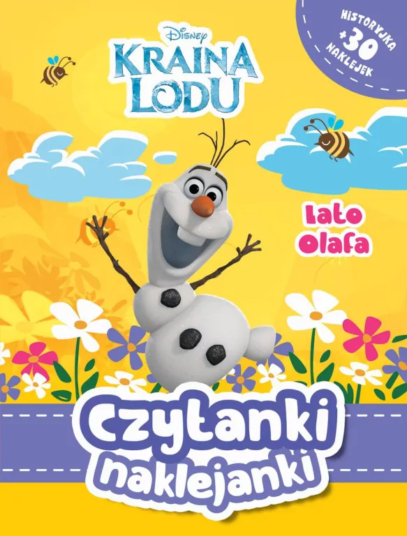 Czytanki naklejanki. Lato Olafa. Disney Kraina Lodu - tantis.pl