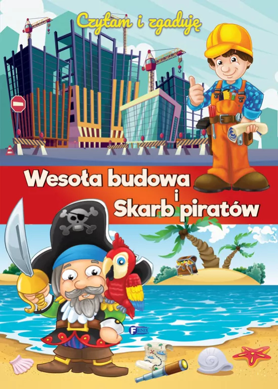 Czytam i zgaduje. Wesoła budowa i skarb piratów - tantis.pl