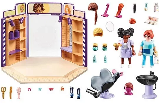 Playmobil 71535 Barbershop i salon fryzjerski - tantis.pl