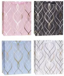 Torebka ozdobna TG 26x32x10cm mix ROZETTE