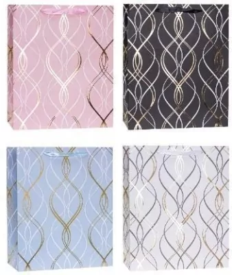 Torebka ozdobna TG 26x32x10cm mix ROZETTE