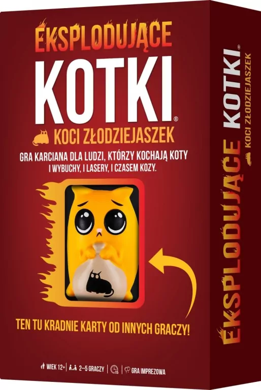 Gra Eksplodujące Kotki: Koci złodziejaszek - tantis.pl