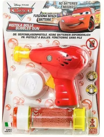 Pistolet do robienia baniek mydlanych Cars - tantis.pl