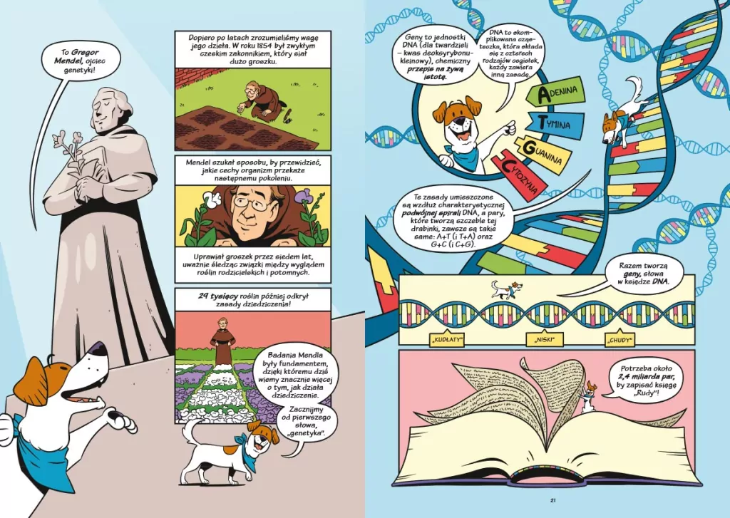 Psy. Od drapieżników do obrońców. Naukomiks - tantis.pl