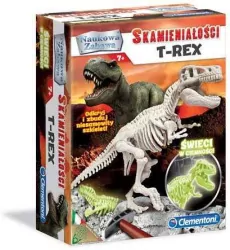 Skamieniałości. T-Rex fluorescencyjny. Naukowa zabawa