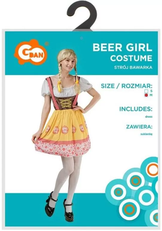 Strój dla dorosłych Bawarka sukienka rozm. M - tantis.pl