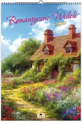 Kalendarz 2026 A3 ścienny romantyczne widoki