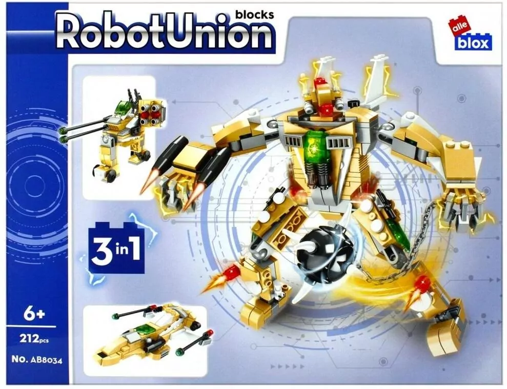 Klocki konstrukcyjne. Robot - tantis.pl