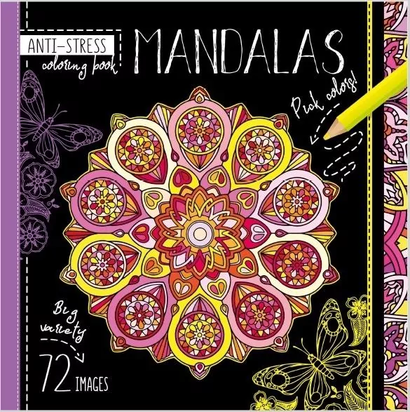 Kolorowanka antystresowa. Mandalas - tantis.pl