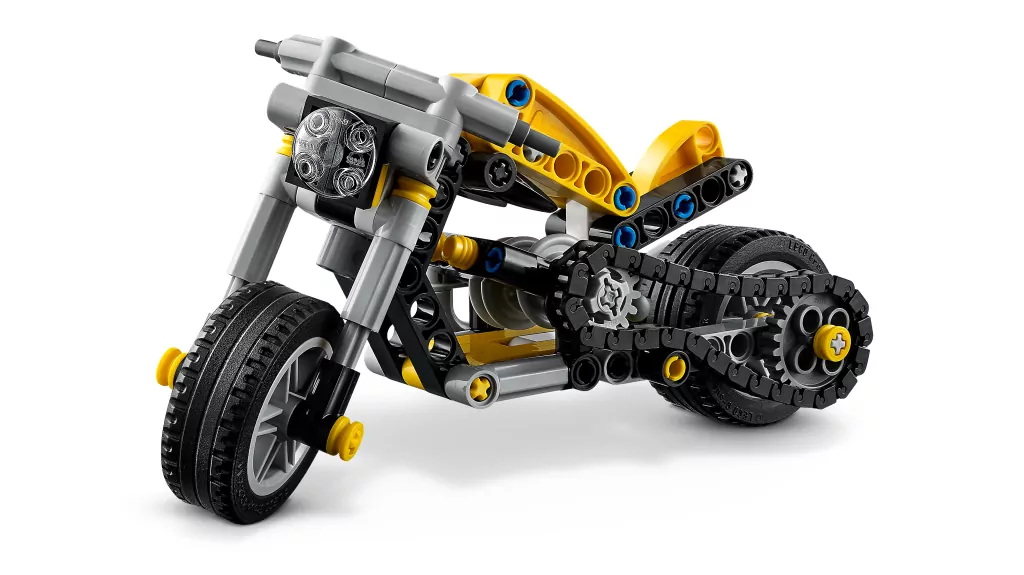 LEGO® Żółty motocykl 42225 - tantis.pl