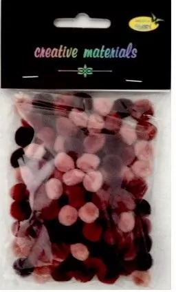 Pomopmy akrylowe brązowa 10mm - tantis.pl