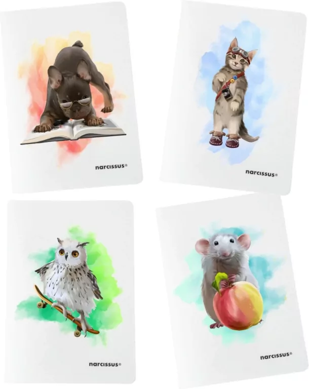 Zeszyt A4 32k. kratka PP JOY 1szt.mix - tantis.pl