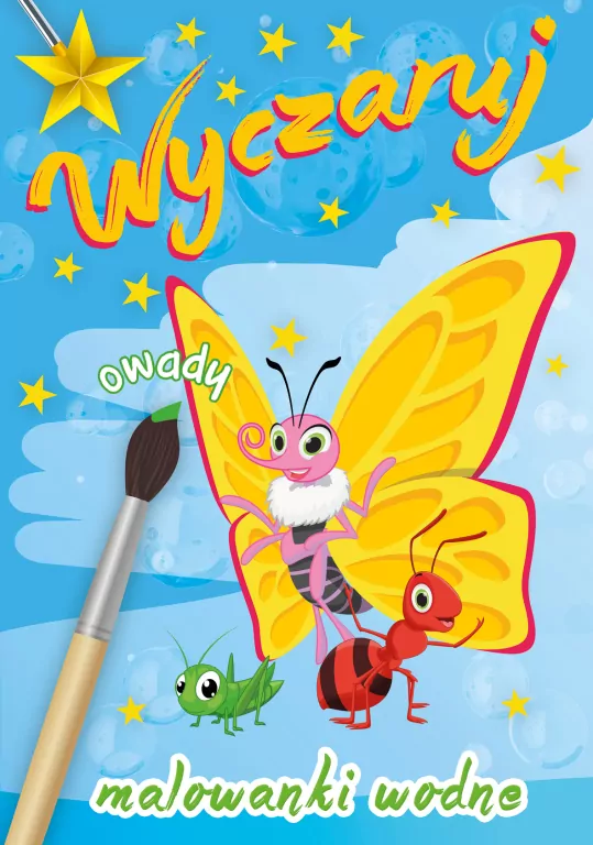 Wyczaruj owady. Malowanki wodne - tantis.pl
